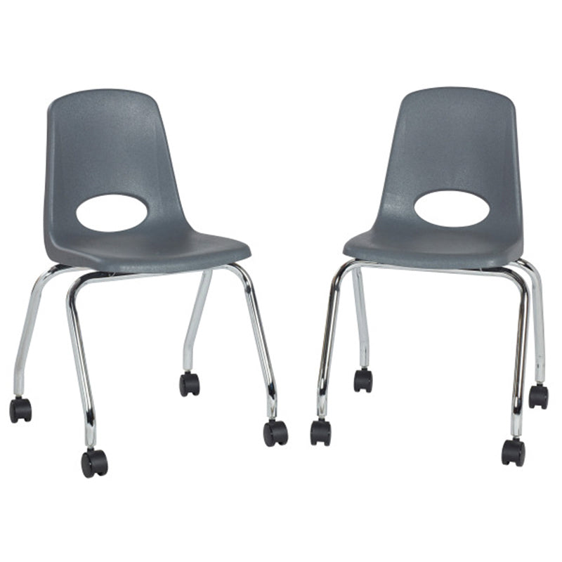 Mobile Chair 18" with Casters, 2-Pack