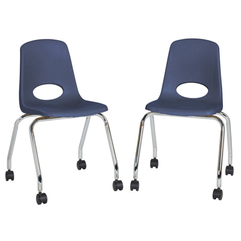 Mobile Chair 18" with Casters, 2-Pack