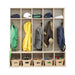 Factory Direct Partners Birch 5-Section Locker with Upper Cubbies To Scale