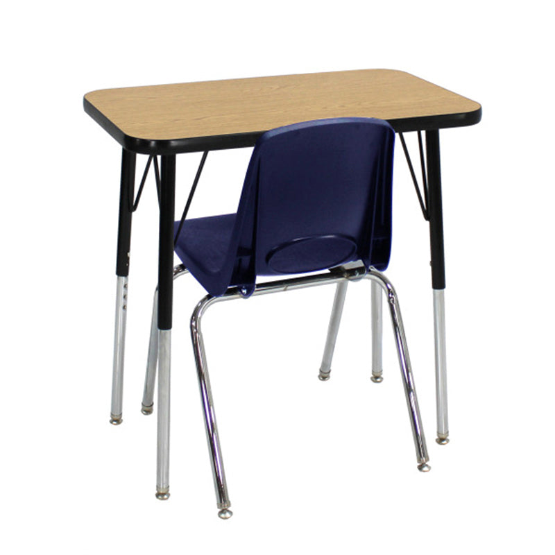 Rectangle T-Mold 18" x 30" Activity Table With Stack Chair